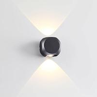 Дополнительная картинка Уличный настенный светодиодный светильник Odeon Light Hightech Miko 4222/4WL