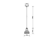 Дополнительная картинка Подвесной светильник Arte Lamp LANCASTER A5869SP-1BK