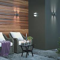 Дополнительная картинка Уличный настенный светодиодный светильник Novotech Street Kaimas 358574