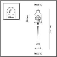 Дополнительная картинка Уличный светильник Odeon Light Nature Sation 4045/3F