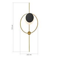 Дополнительная картинка SL6507.341.01 Светильник настенный ST-Luce 