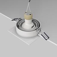 Дополнительная картинка Встраиваемый светильник Maytoni Atom DL024-2-01W