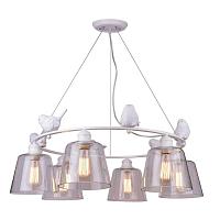Дополнительная картинка Подвесная люстра Arte Lamp Passero A4289LM-6WH