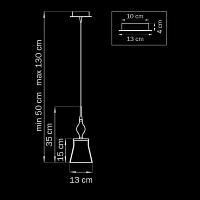 Дополнительная картинка Подвесной светильник Lightstar Escica 806010