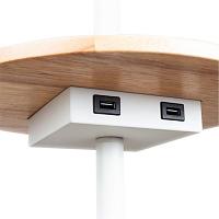 Дополнительная картинка Торшер Arte Lamp COMBO A4056PN-1WH
