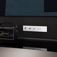 Розетка компьютерная встраиваемая VOLTUM S70 RJ45 кат.6, (белый глянцевый) VLS060101 