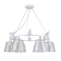 Дополнительная картинка Подвесная люстра Arte Lamp Passero A4289LM-6WH