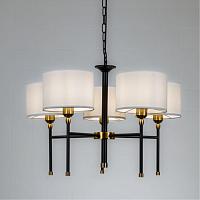 Дополнительная картинка Подвесная люстра Arte Lamp JAMIE A4090LM-5BK