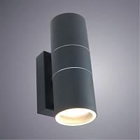 Дополнительная картинка Уличный настенный светильник Arte Lamp Sonaglio A3302AL-2GY