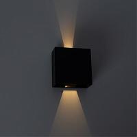 Дополнительная картинка Уличный настенный светодиодный светильник Arte Lamp Algol A1445AL-1BK