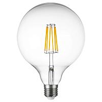933204 Лампа LED FILAMENT 220V G125 E27 10W=100W 920LM 360G CL 4000K 30000H (в комплекте) купить в Алматы svet.kz