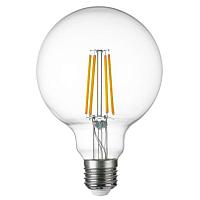 933102 Лампа LED FILAMENT 220V G95 E27 8W=80W 720LM 360G CL 3000K 30000H (в комплекте) купить в Алматы svet.kz