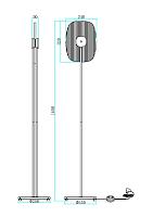 Дополнительная картинка Напольный светильник (торшер) Maytoni MOD152FL-L1BK