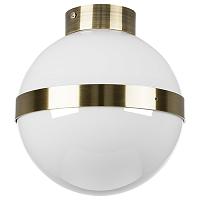люстры 812111 (mx8131-1a ) люстра globo 1х40w e14 antique bronze/white (в комплекте), доставка по Казахстану 