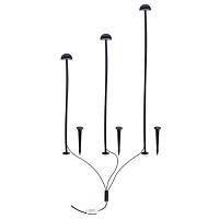 Грунтовый светильник Arte Lamp MOTUS A1081PA-3BK