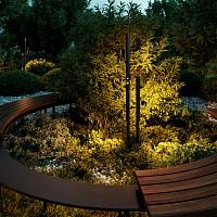 7021/9FL Odeon Light Уличный светильник поворотный на 350°  BAMBOO