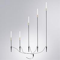 Грунтовый светильник Arte Lamp MUSTER A1083PA-5BK