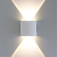 Дополнительная картинка Настенный уличный светильник Arte Lamp BOSTO A3122AL-2WH