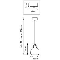 Дополнительная картинка Подвесной светильник Lightstar Loft 765016