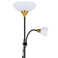 Торшер Arte Lamp Duetto A9569PN-2BK купить в Алматы svet.kz