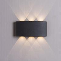 Дополнительная картинка Уличный настенный светильник Arte Lamp Bosto A3722AL-2BK