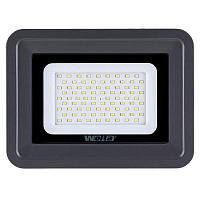 Светодиодный прожектор WOLTA WFL-70W/06 70Вт 5700К IP65 6300лм серый 250x230/190x37 1/10
