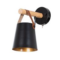 Дополнительная картинка Светильник настенный Arte Lamp THOMAS A7032AP-1BK
