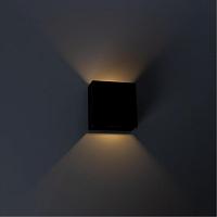 Дополнительная картинка Уличный настенный светодиодный светильник Arte Lamp Algol A1445AL-1BK
