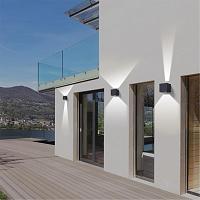 Дополнительная картинка Уличный настенный светодиодный светильник Novotech Street Kaimas 358004