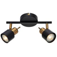 Дополнительная картинка Спот Arte Lamp Almach A1906PL-2BK