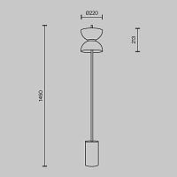 Дополнительная картинка Напольный светильник (торшер) Maytoni MOD178FL-L11W3K