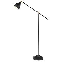 Торшер Arte Lamp Braccio A2054PN-1BK купить в Алматы svet.kz