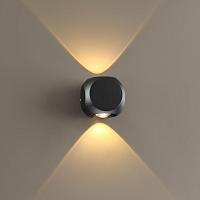 Дополнительная картинка Уличный настенный светодиодный светильник Odeon Light Hightech Miko 4222/4WL