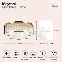 Дополнительная картинка Потолочный светильник Maytoni MOD174CL-06G