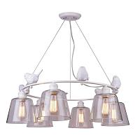 Дополнительная картинка Подвесная люстра Arte Lamp Passero A4289LM-6WH