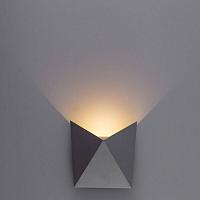 Дополнительная картинка Настенный светодиодный светильник Arte Lamp Busta A1609AP-1GY