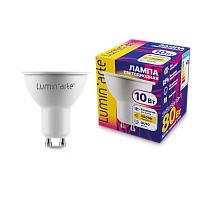 Светодиодная лампа LUMIN'ARTE LSTD-PAR16-10W3KGU10 PAR16 10Вт 800лм 3000К GU10 1/10/100 купить в Алматы svet.kz