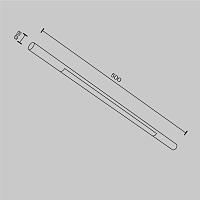 Дополнительная картинка Светильник Technical C100CL-L500-12W3-6K-BS