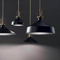 Дополнительная картинка Подвесной светильник Ideal Lux Eris-2 SP1 Nero 249063