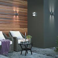 Дополнительная картинка Уличный настенный светодиодный светильник Novotech Street Kaimas 358574