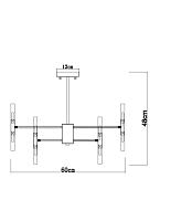 Дополнительная картинка Подвесная люстра Arte Lamp Ramona A7410PL-24CC