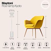 Дополнительная картинка Напольный светильник (торшер) Maytoni MOD178FL-L11W3K