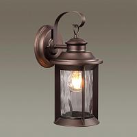 Дополнительная картинка Уличный настенный светильник Odeon Light Nature Mavret 4961/1W