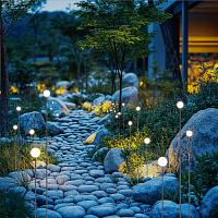 Дополнительная картинка 7123/1GLA NATURE Odeon Light  Уличный светильник NOTTE