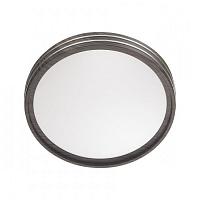 7604/DL PALE SN 022 Светильник пластик/белый/венге/хром LED 48Вт без ДУ 4000К D390 IP43 TROSTO