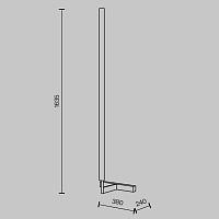 Дополнительная картинка Напольный светильник (торшер) Maytoni MOD214FL-L20W3K