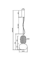 Дополнительная картинка Подвесной светильник Maytoni MOD267PL-L18G3K