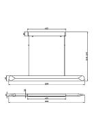 Дополнительная картинка Подвесной светильник Maytoni MOD276PL-L40B3K