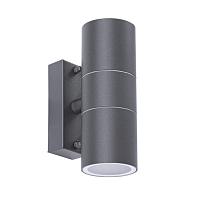 Дополнительная картинка Уличный настенный светильник Arte Lamp Sonaglio A3302AL-2GY