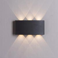 Дополнительная картинка Уличный настенный светильник Arte Lamp Bosto A3722AL-2BK